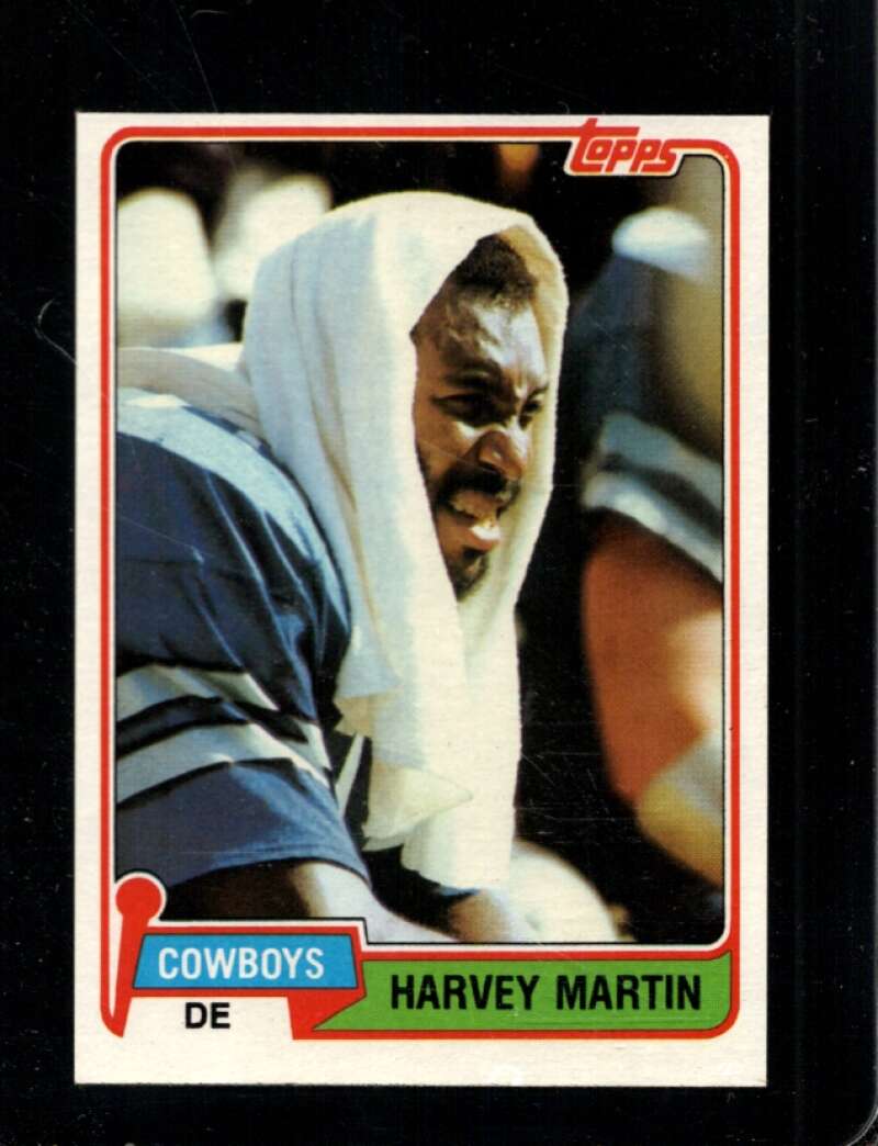 1981 TOPPS #15 HARVEY MARTIN EXMT 